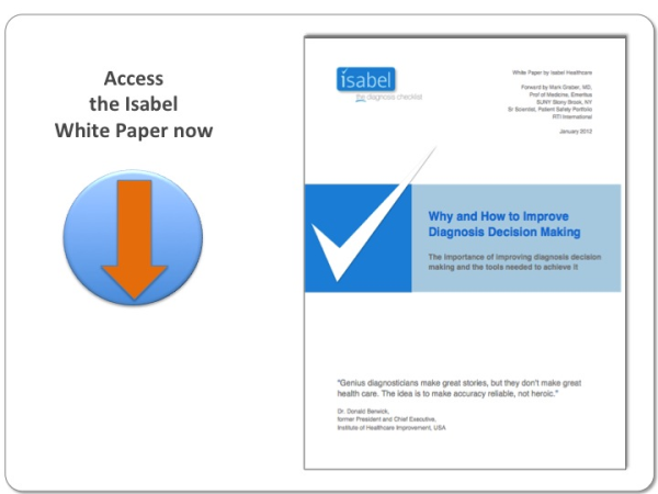 Isabel White Paper download