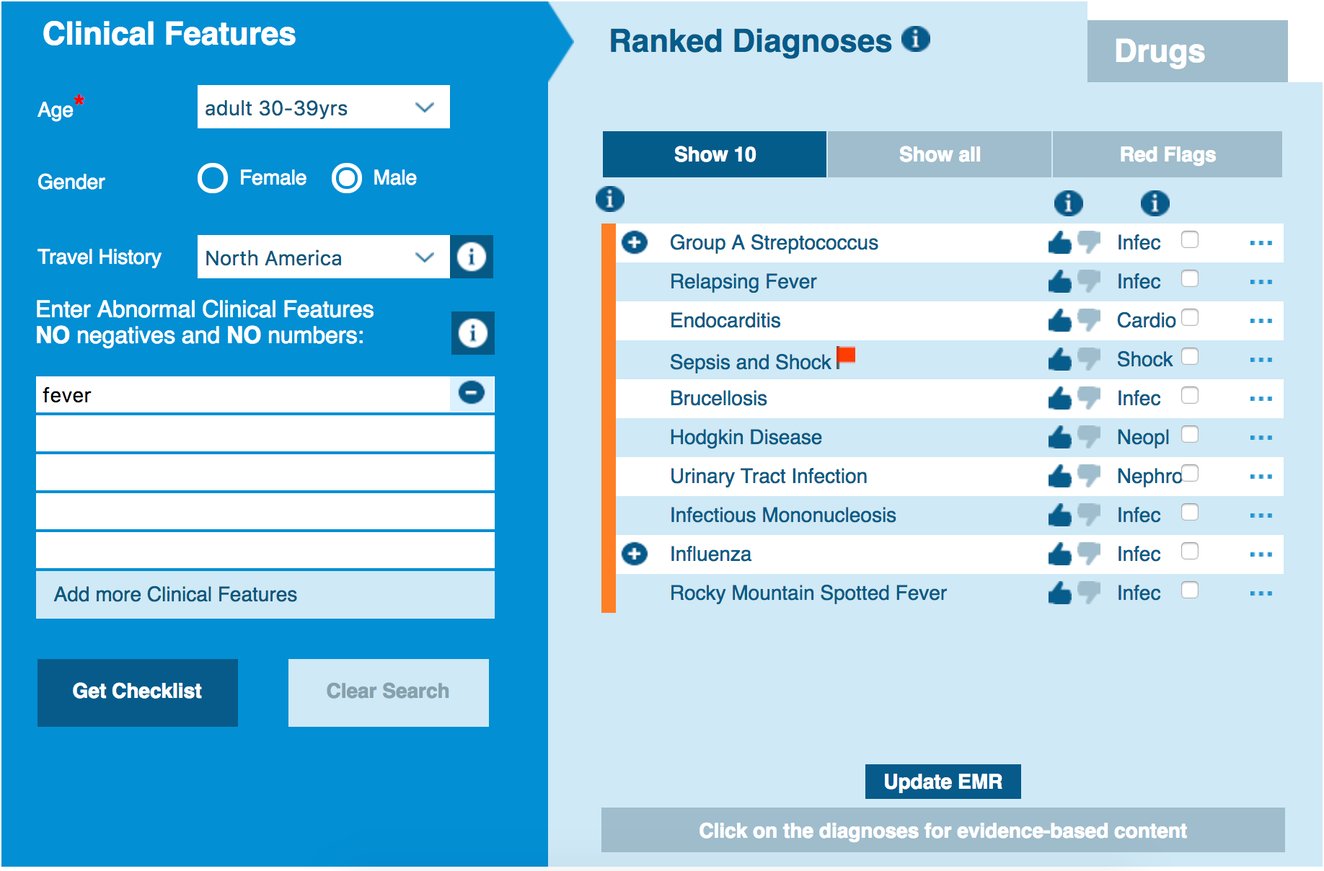 Types of Fever Differential Diagnosis Isabel Healthcare