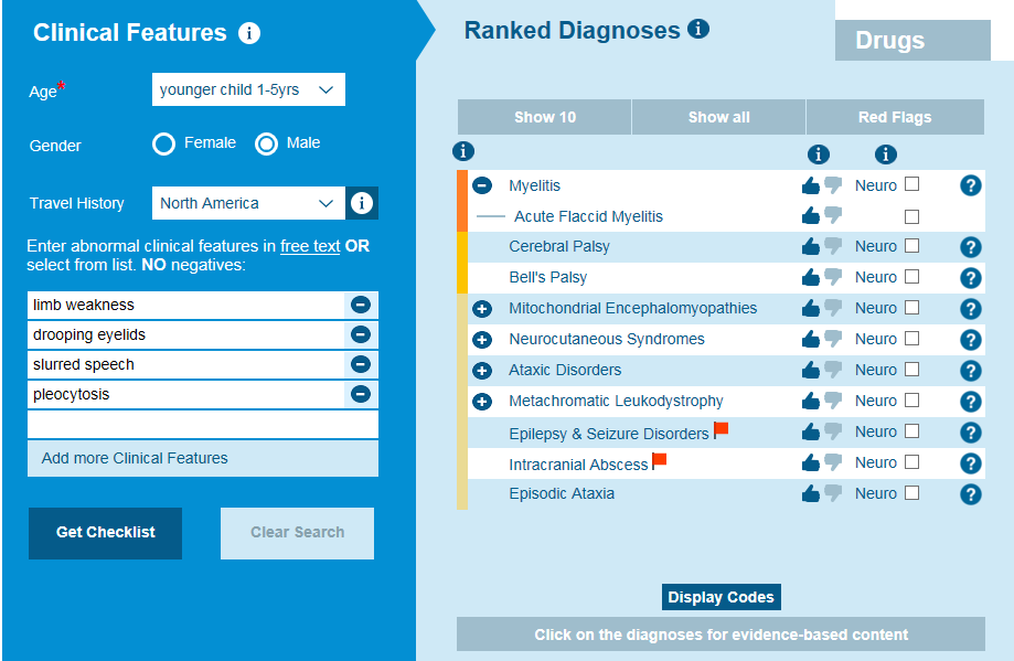 AFM-differential-diagnosis