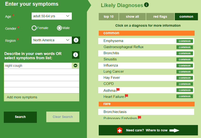 bad coughing symptoms